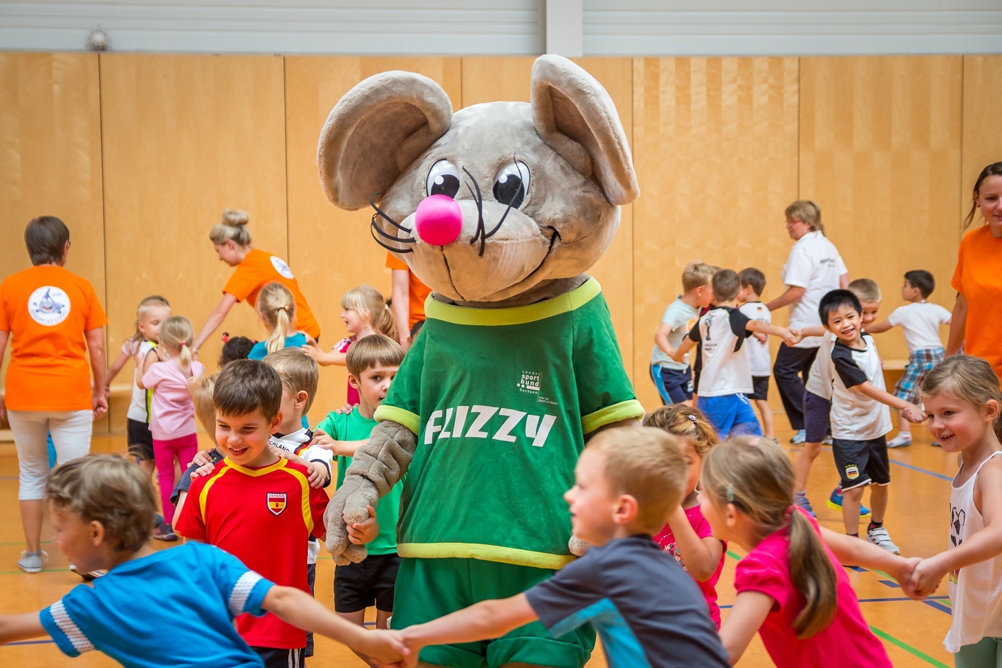 Sportbund Bautzen Newsbild - Bewegte Flizzy-Mäuse im Landkreis Bautzen